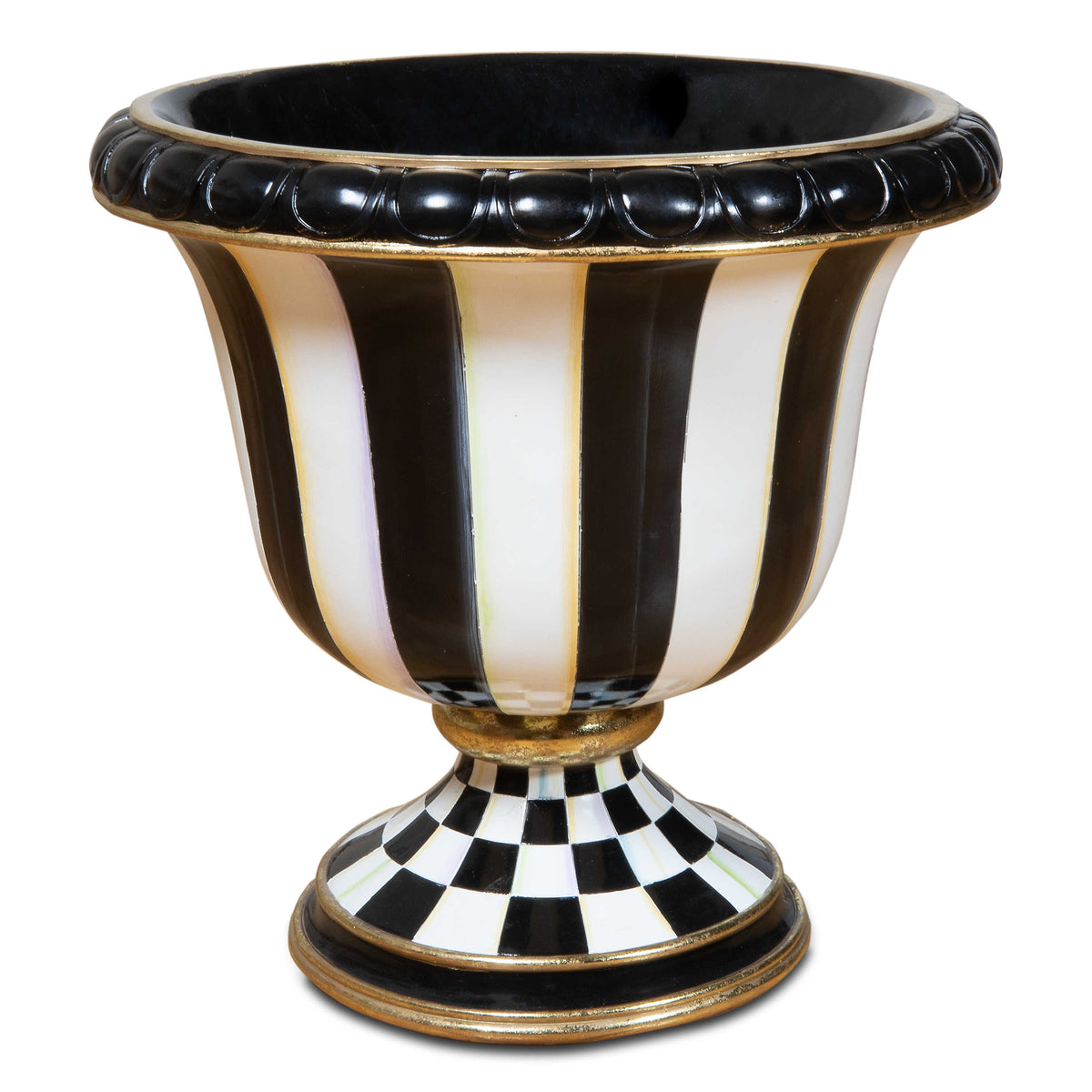 Courtly Stripe Urn