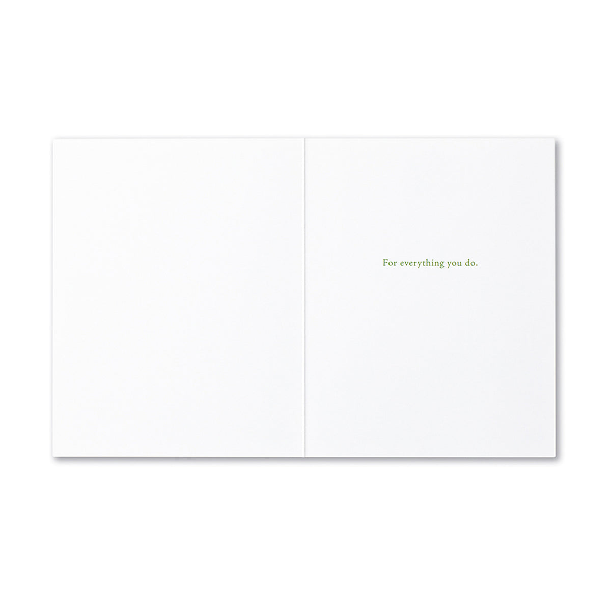 Evermore thanks - Appreciation