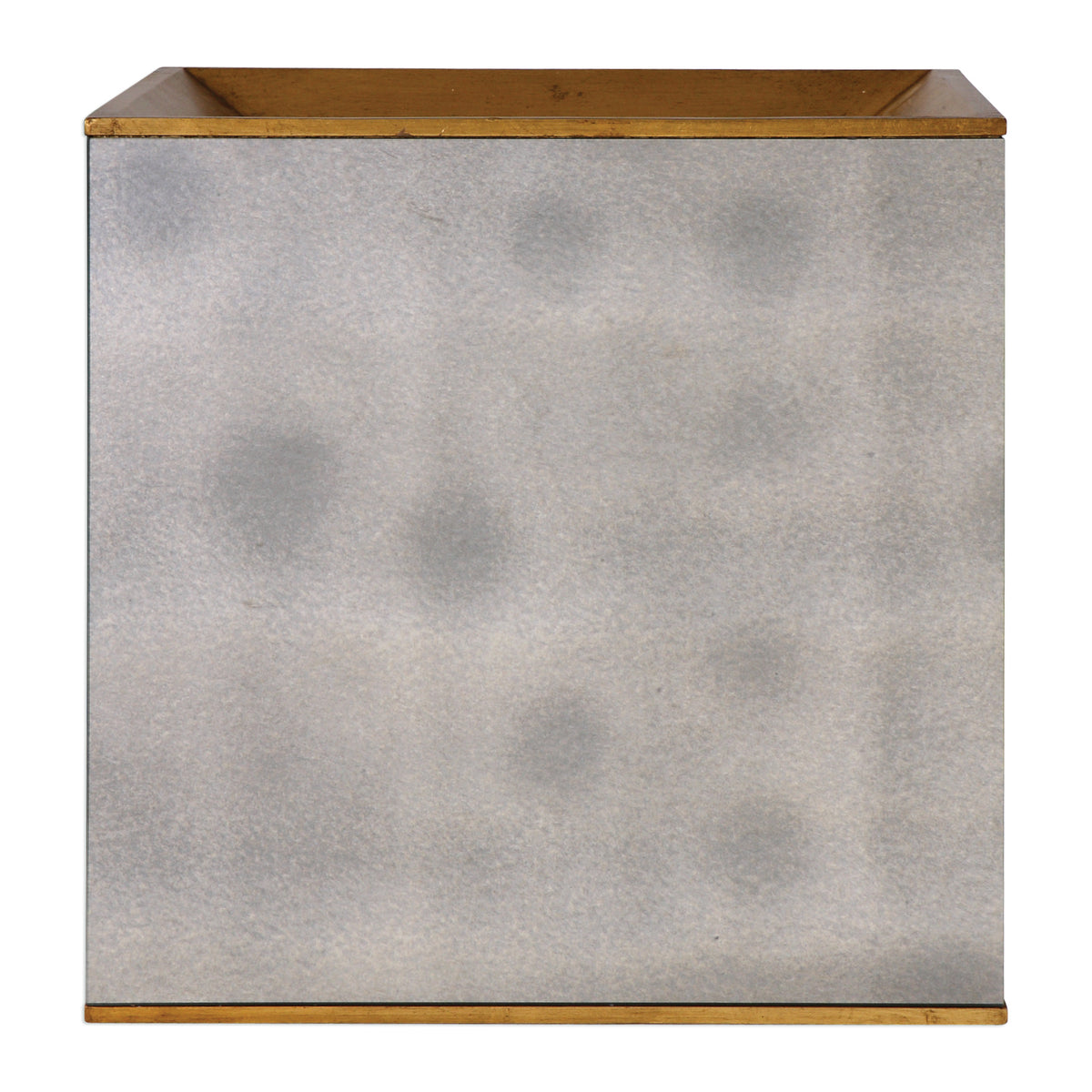 Flair Gold Cube Table