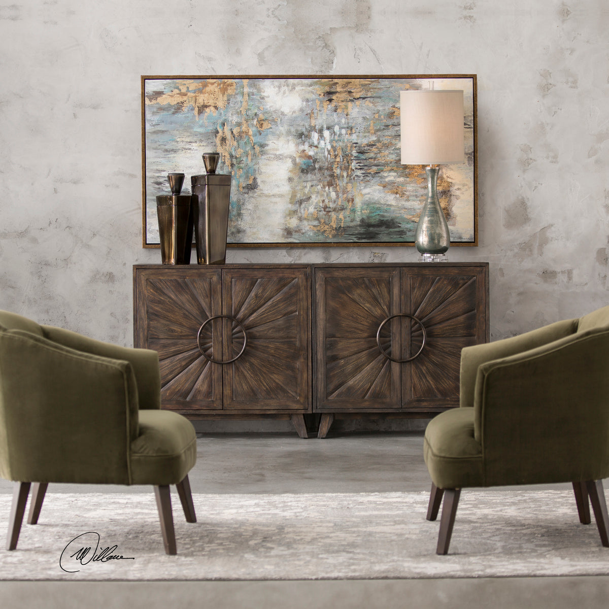 Kohana 2 Door Cabinet