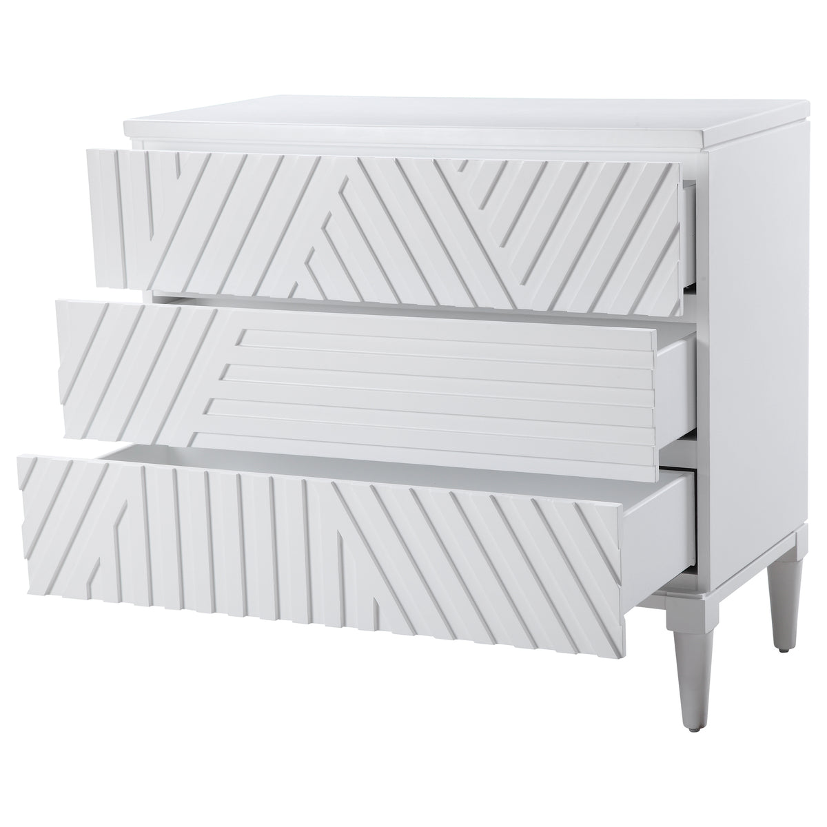 Colby Drawer Chest, White