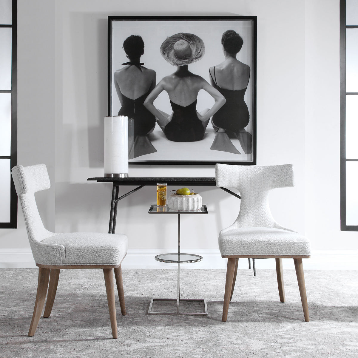 Klismos Accent Chair, Set Of 2