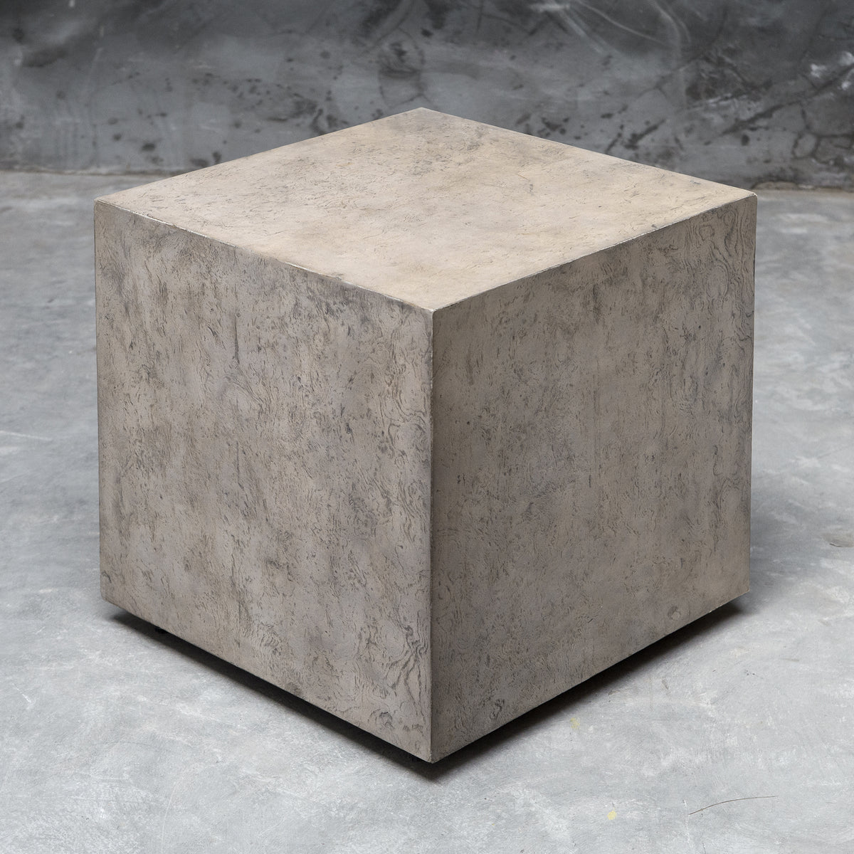 Kioni Gray Cube Table
