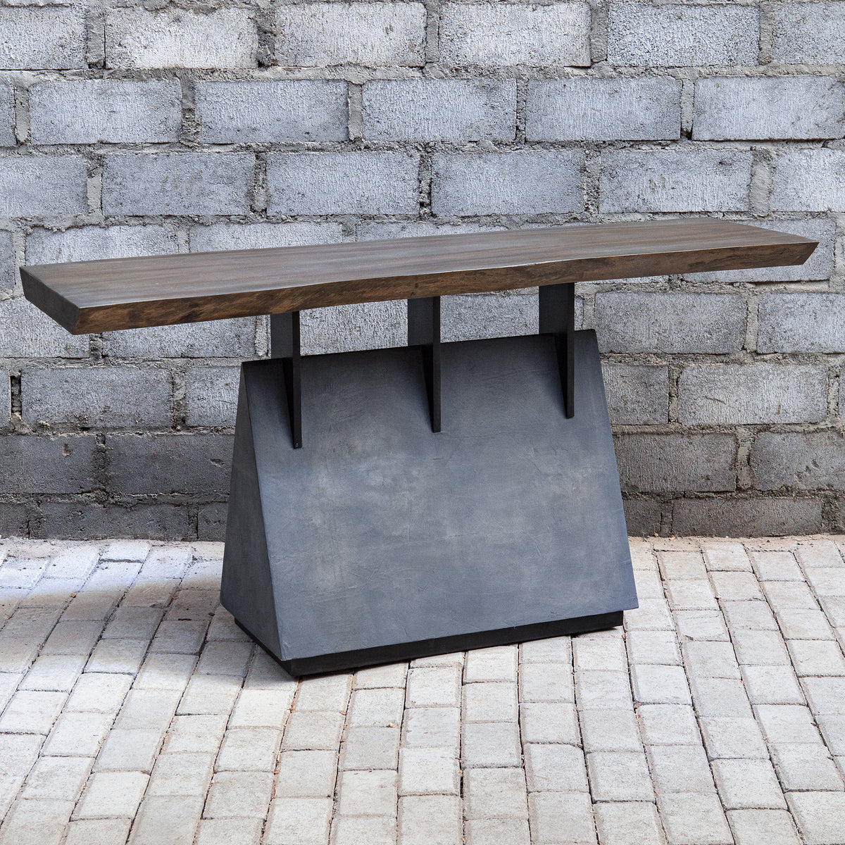 Vessel Industrial Console Table