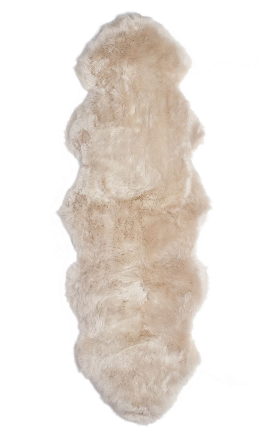 Long Wool Sheepskin Double Pelt Nappa