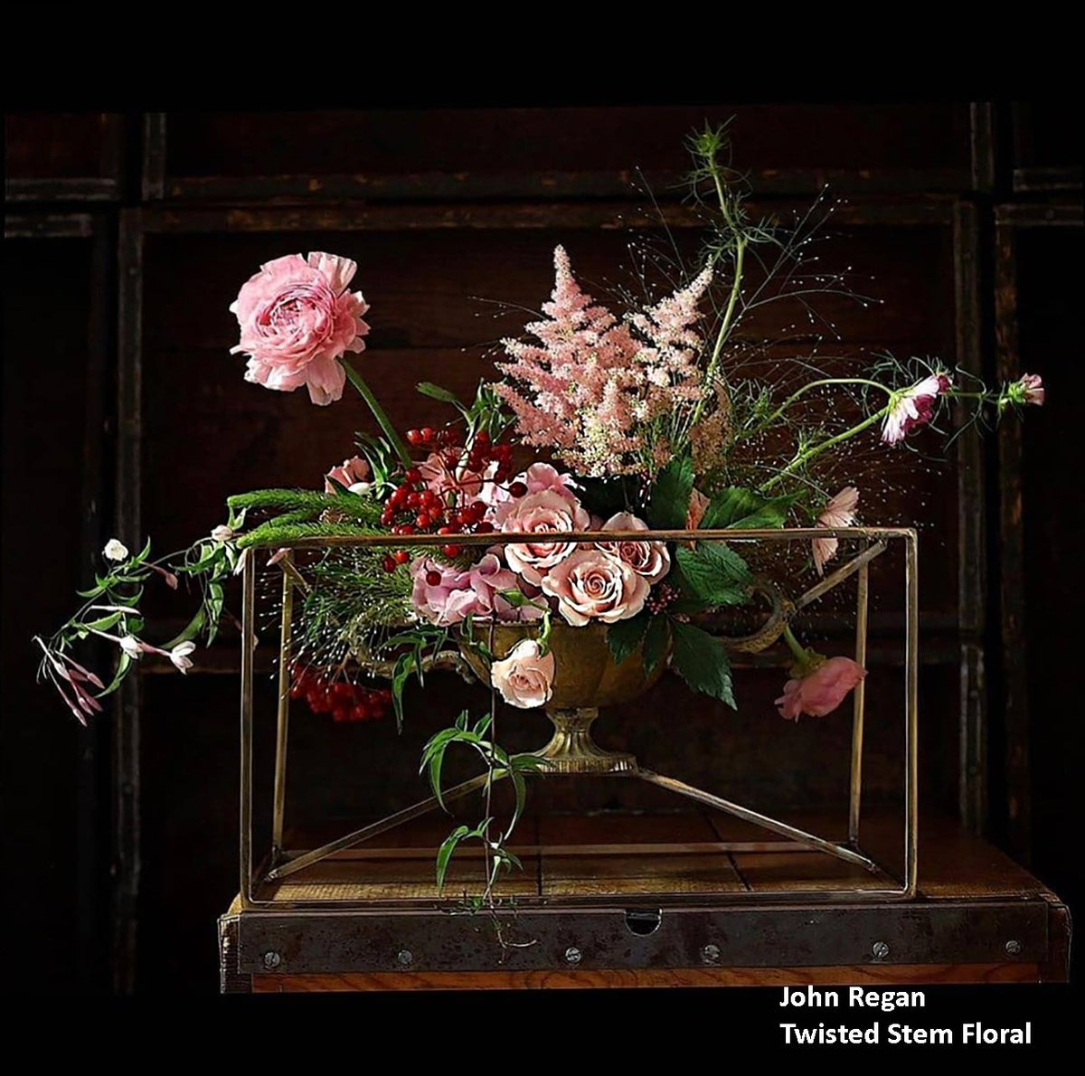 Floating Epergne Vase