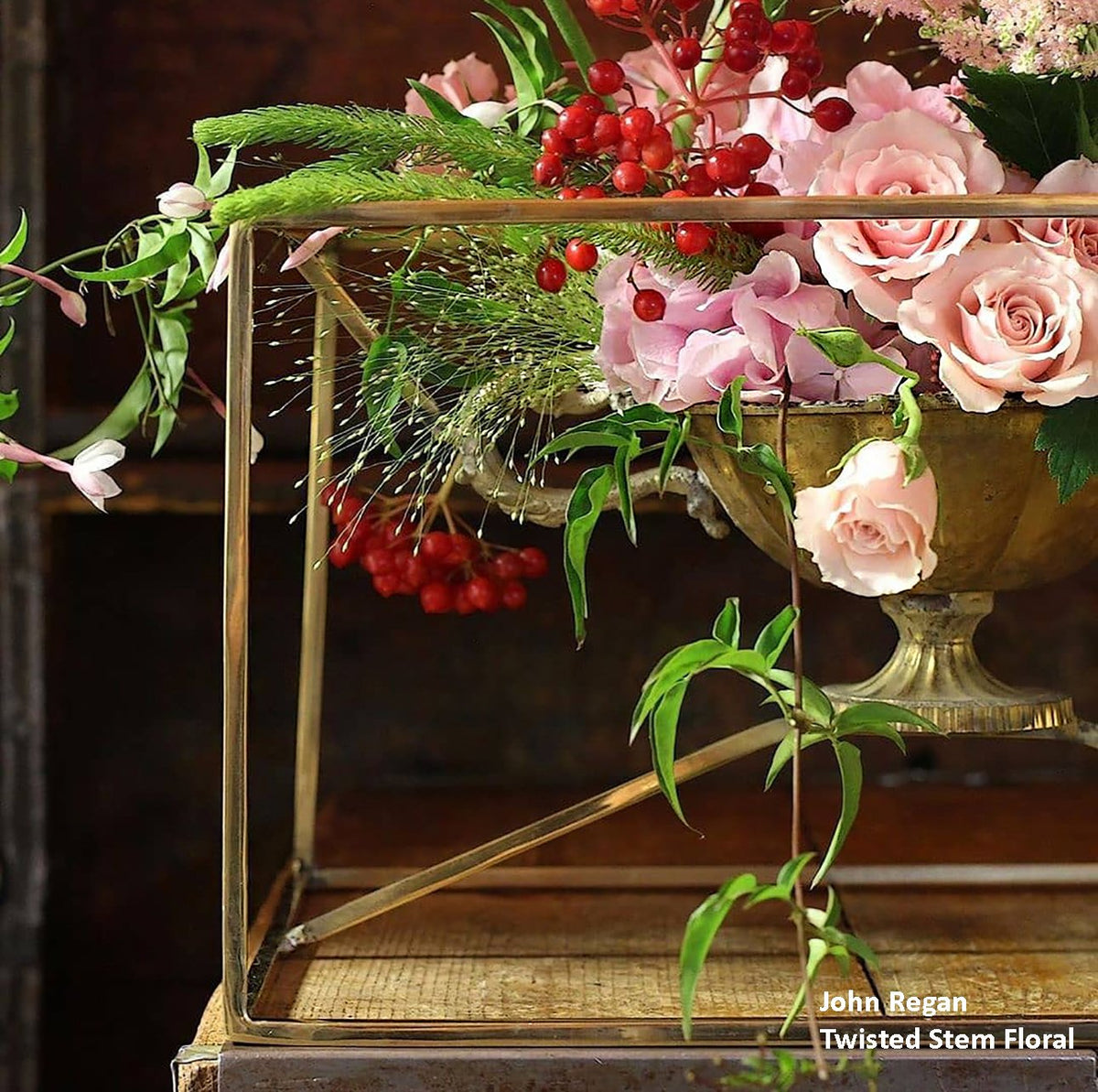 Floating Epergne Vase