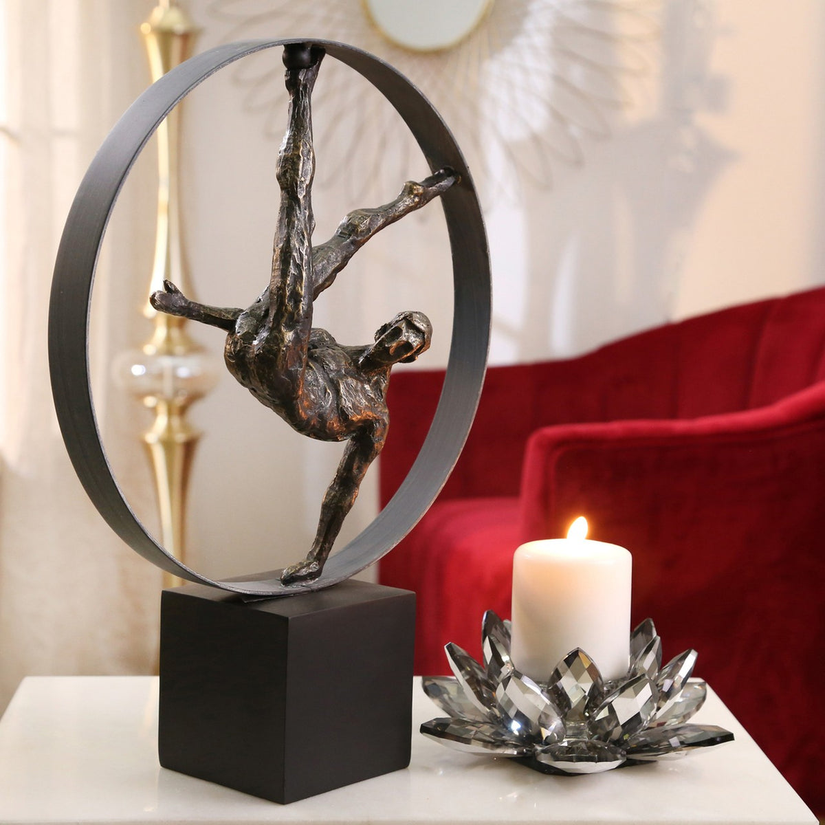 Gymnastic Circle Sculpture