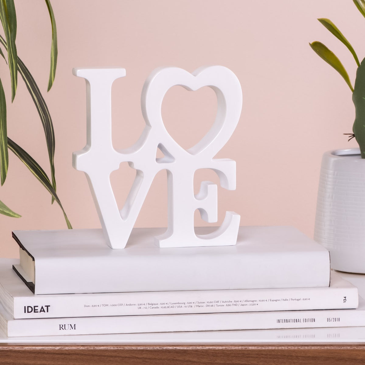 Heart Love - Resin Decor Sculpture
