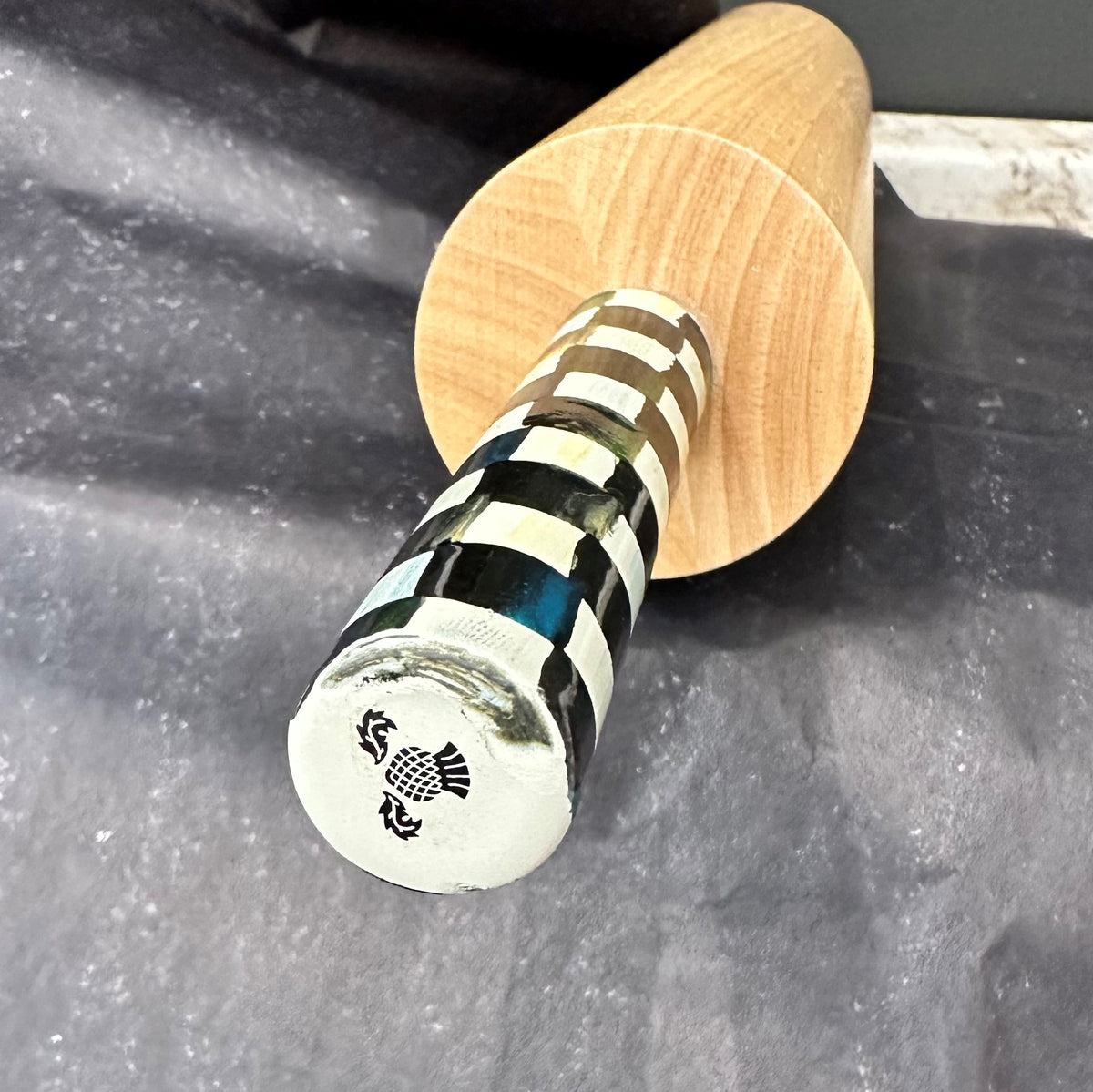 Courtly Check Rolling Pin (As Is)