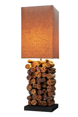 Teak Sticks Lamp