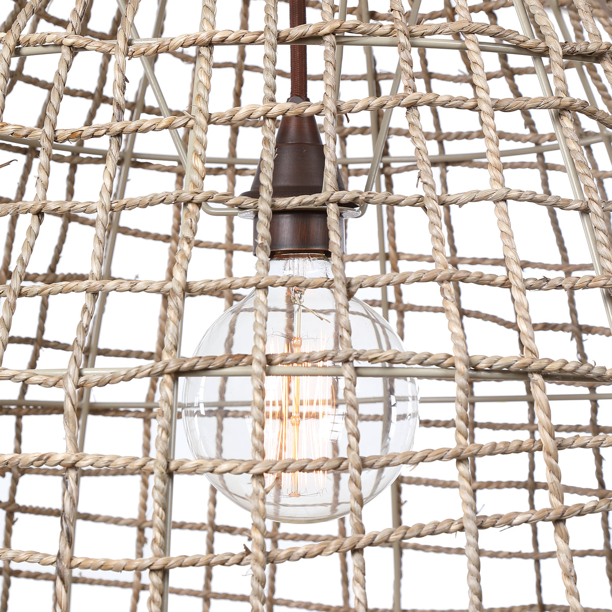 Cross Weave, 1 Lt Pendant