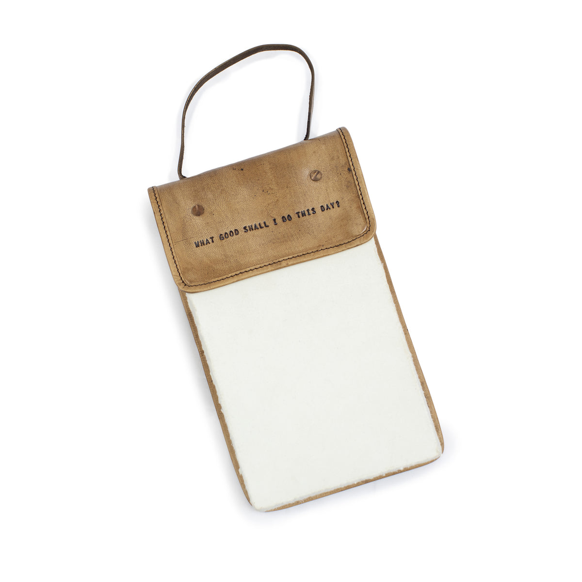 Hanging Leather Journal