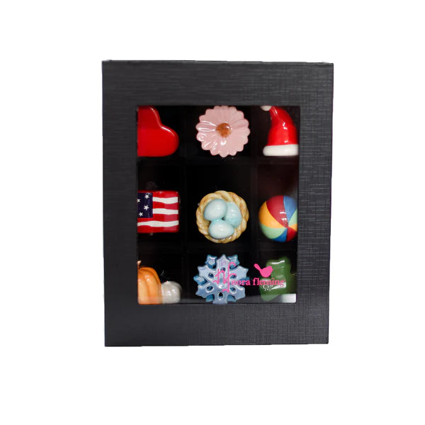 9 Piece Keepsake Box - Black