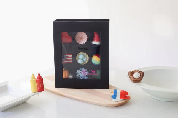 9 Piece Keepsake Box - Black