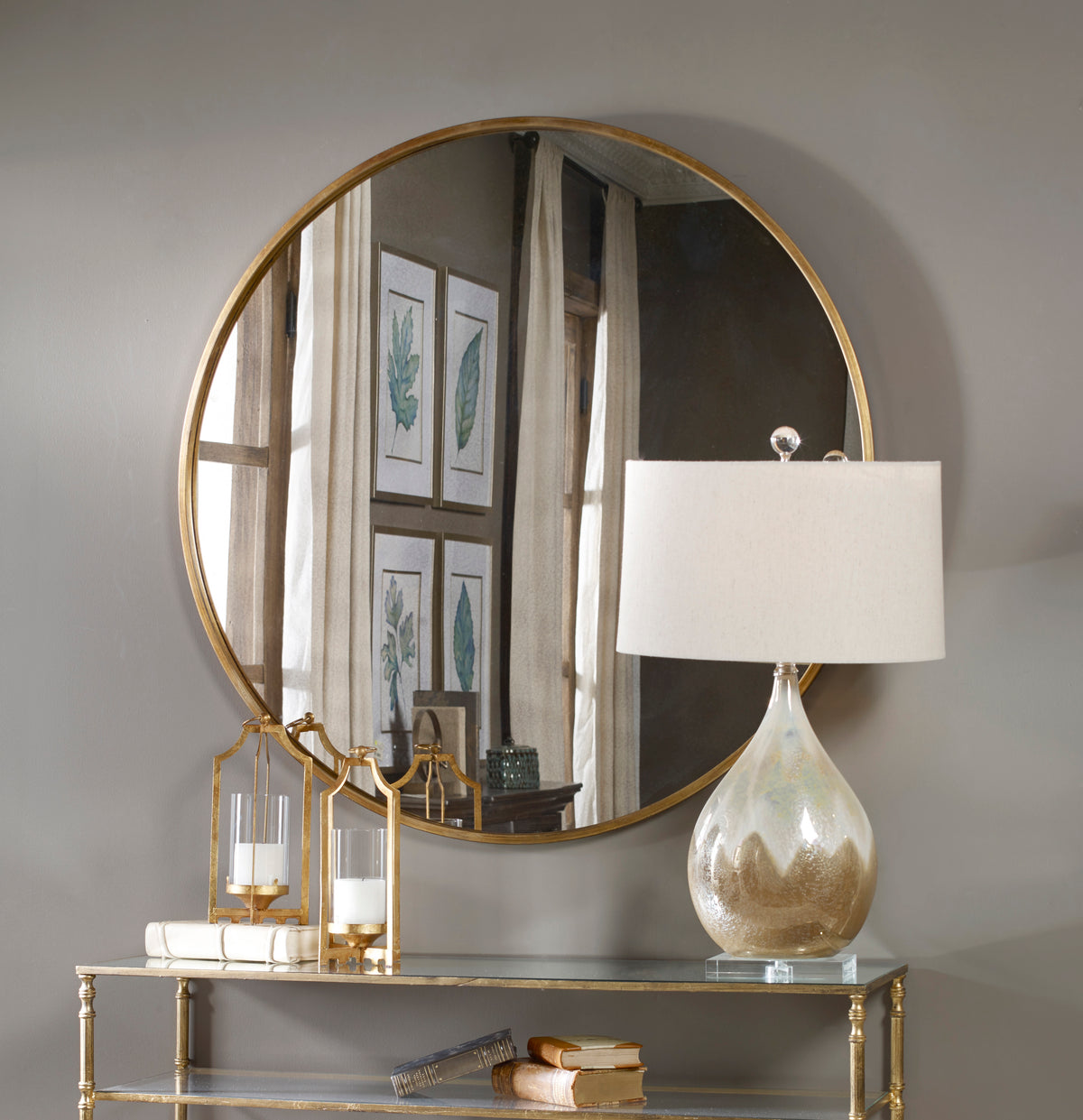 Junius Round Mirror