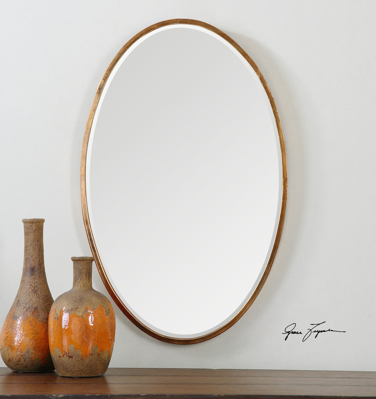 Herleva Oval Mirror