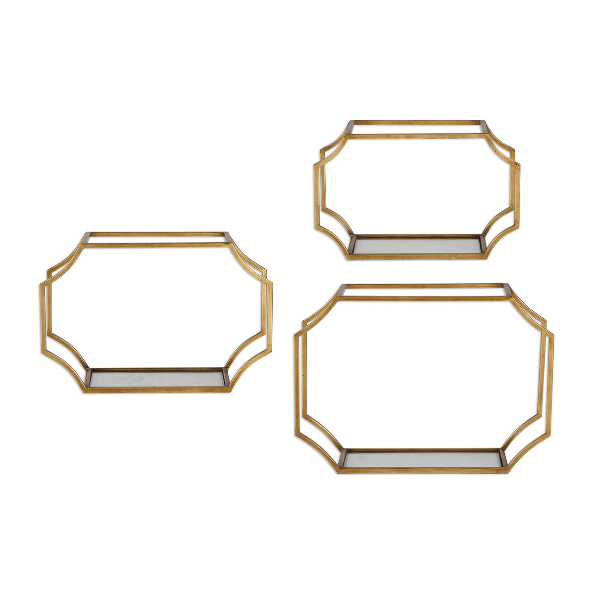 Lindee Wall Shelves, S/3