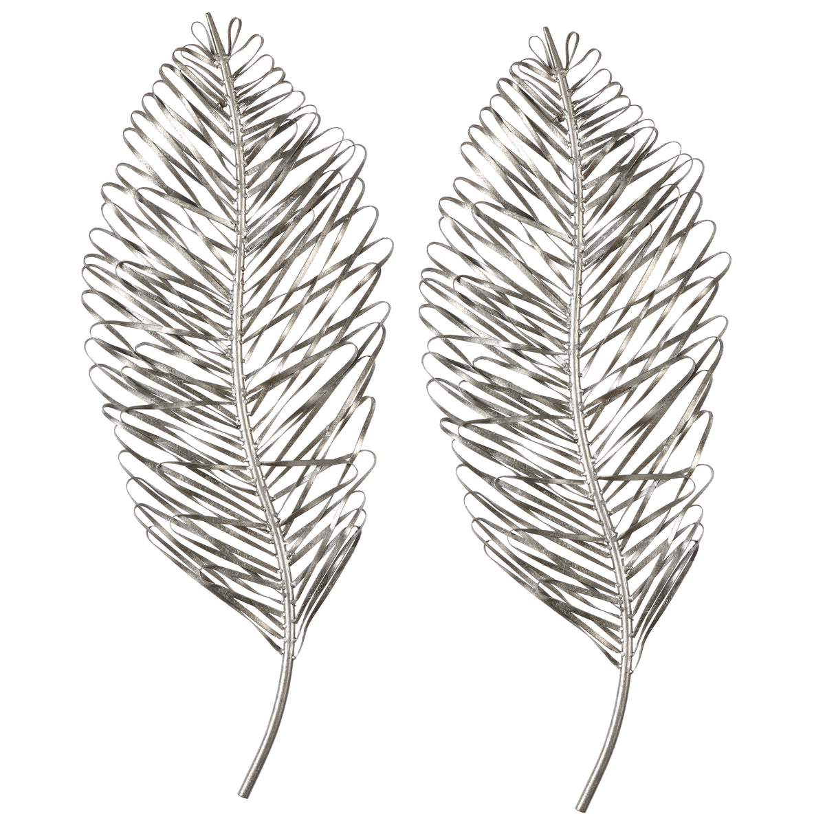 Leaflets Metal Wall Decor, S/2