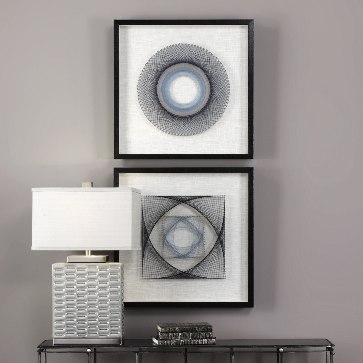String Duet Wall Decor S/2
