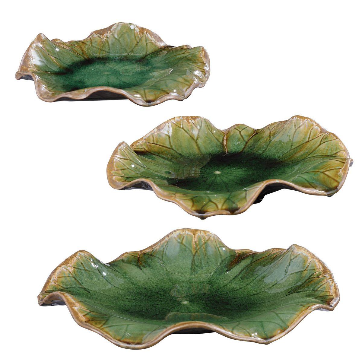 Abella Ceramic Wall Decor, S/3