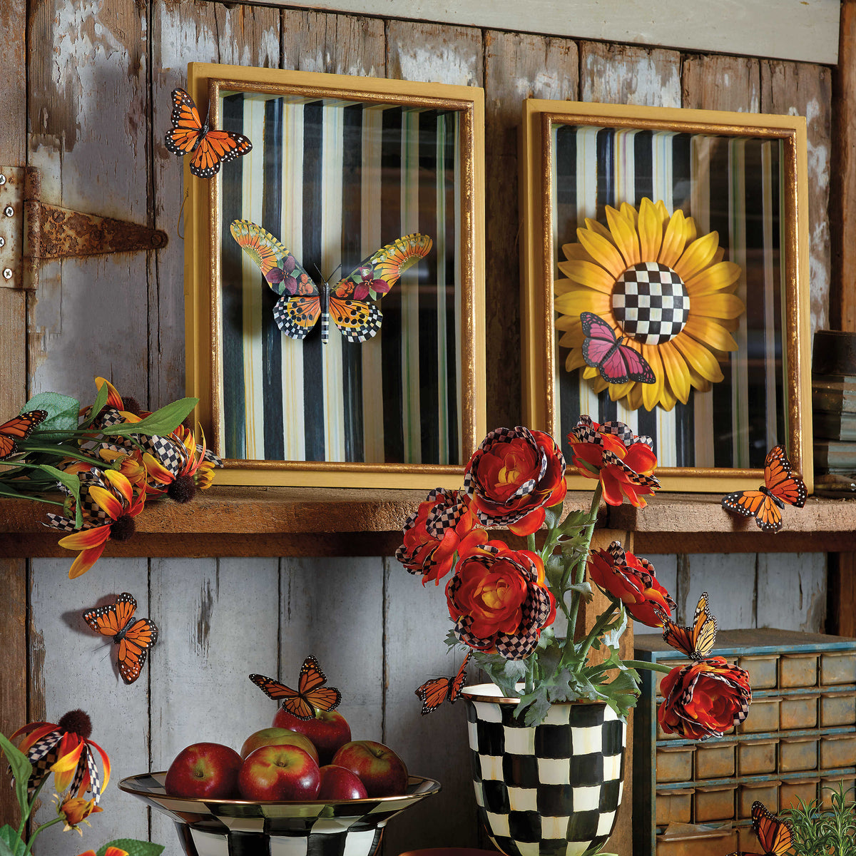 Monarch Butterfly Shadow Box