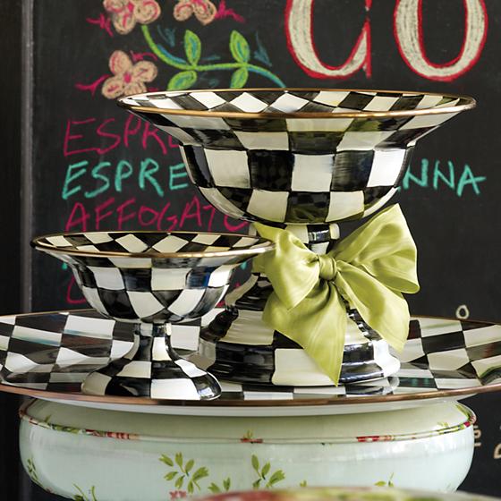 Courtly Check Compote - Small