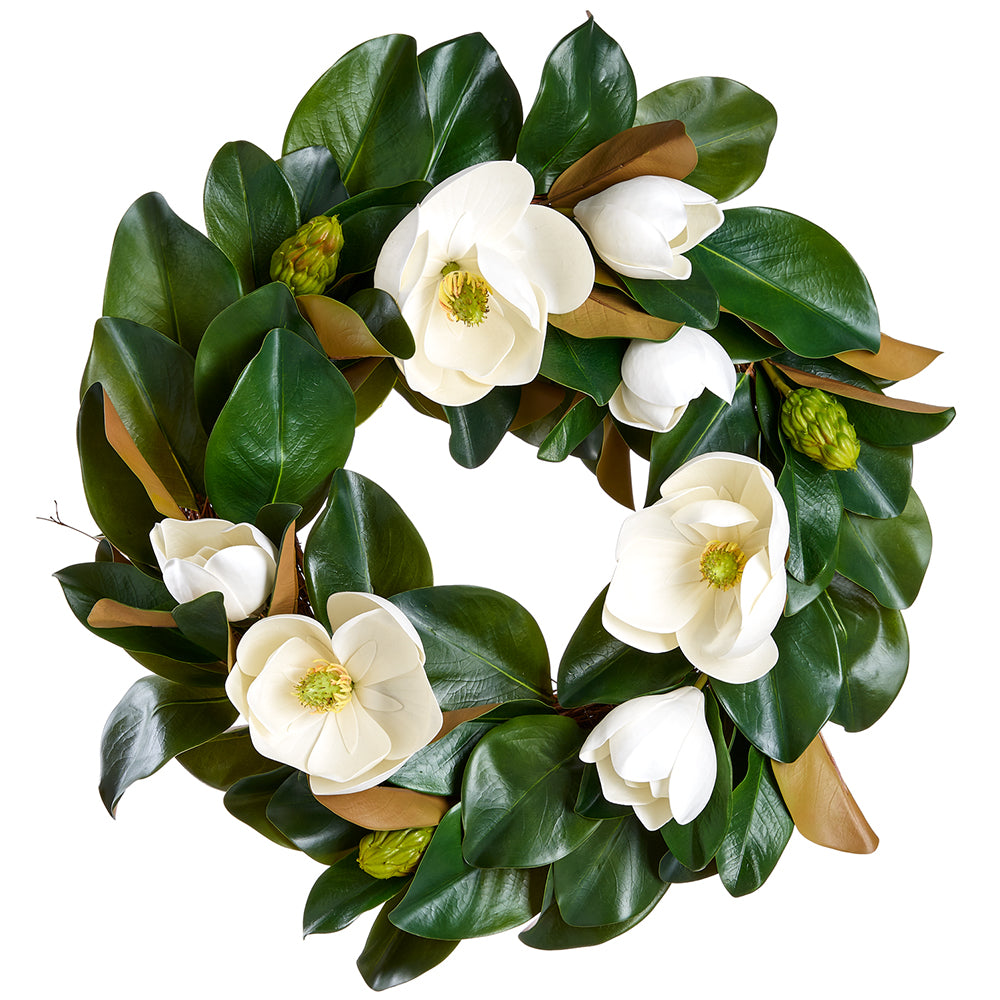 26" Magnolia Wreath