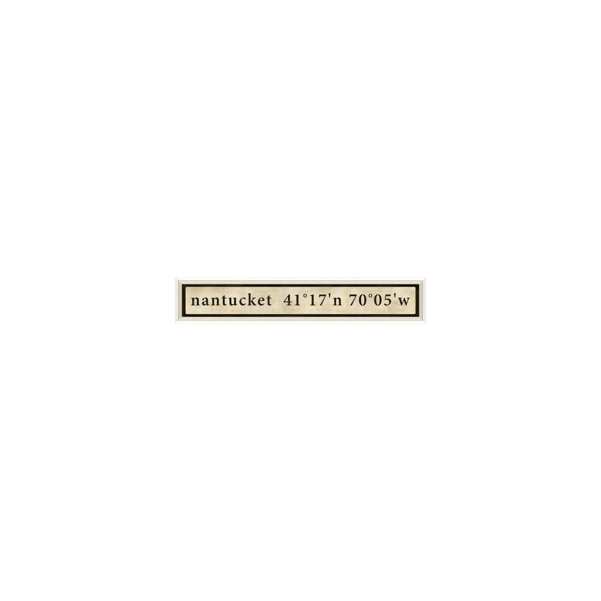 Nantucket Coordinates