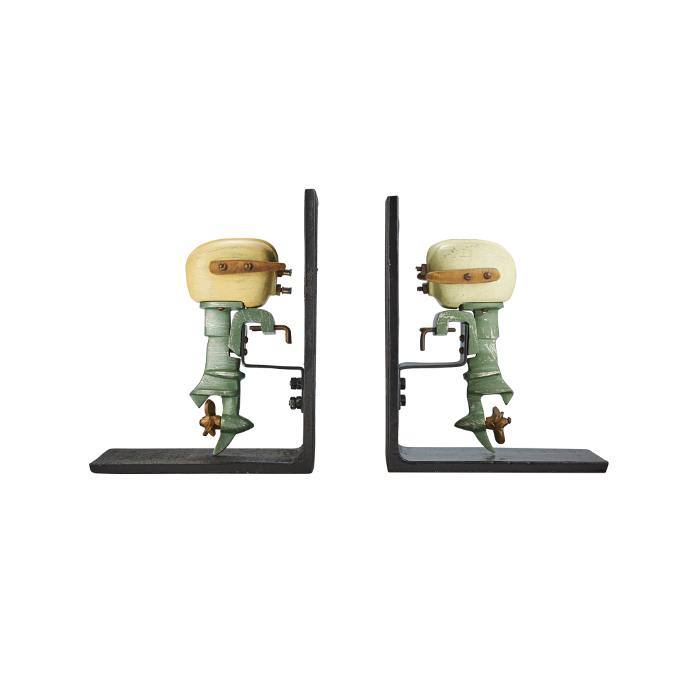 Outboard Motor Bookends