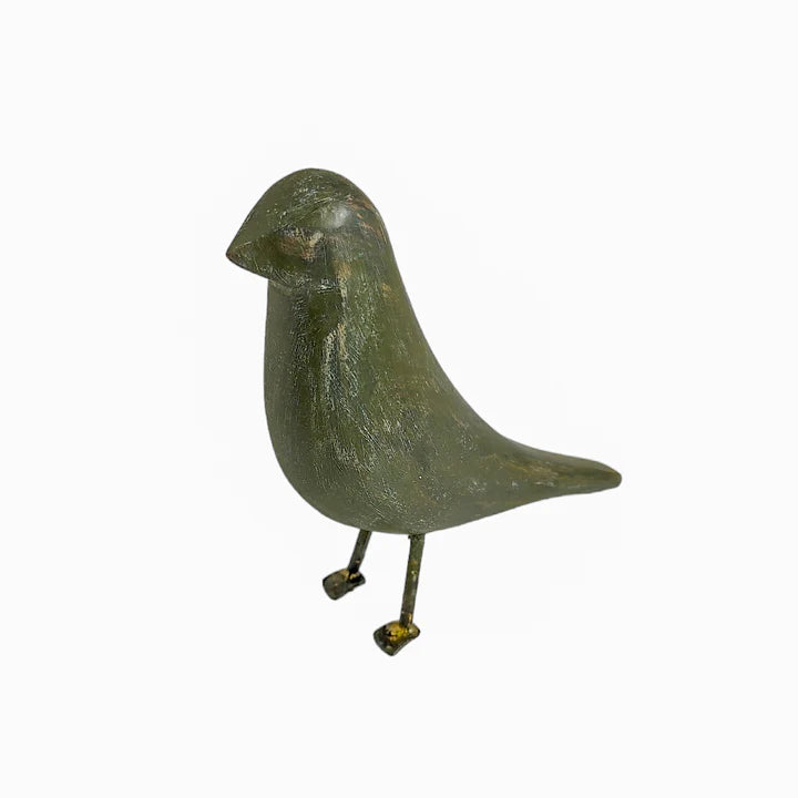 Hand Carved Wooden Birds
