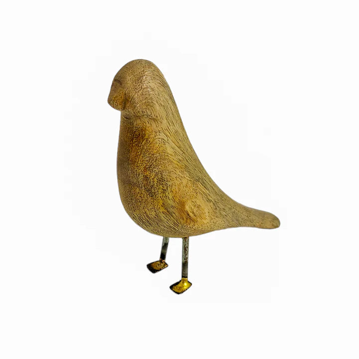 Hand Carved Wooden Birds