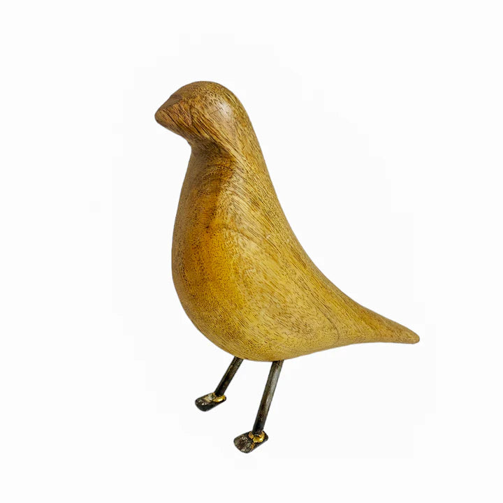Hand Carved Wooden Birds