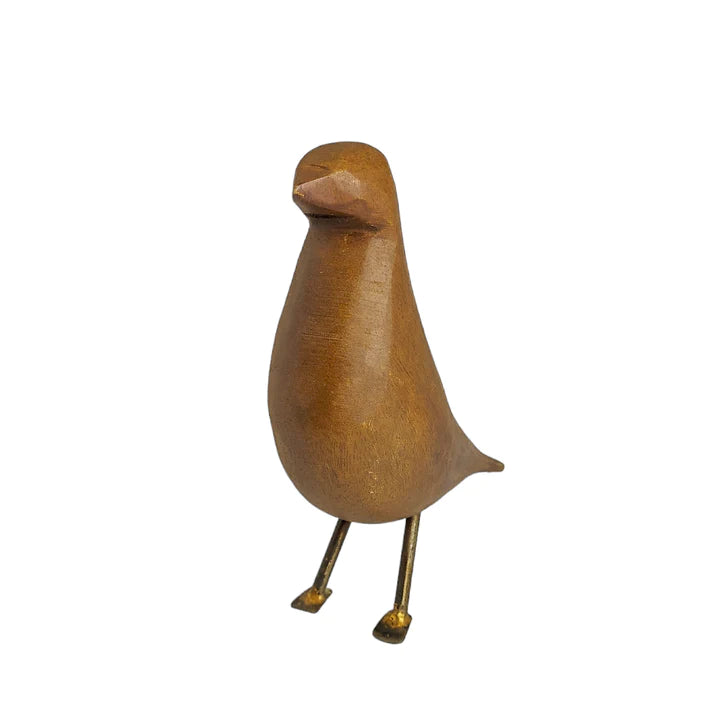 Hand Carved Wooden Birds