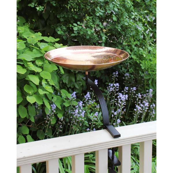Pole Copper Birdbath