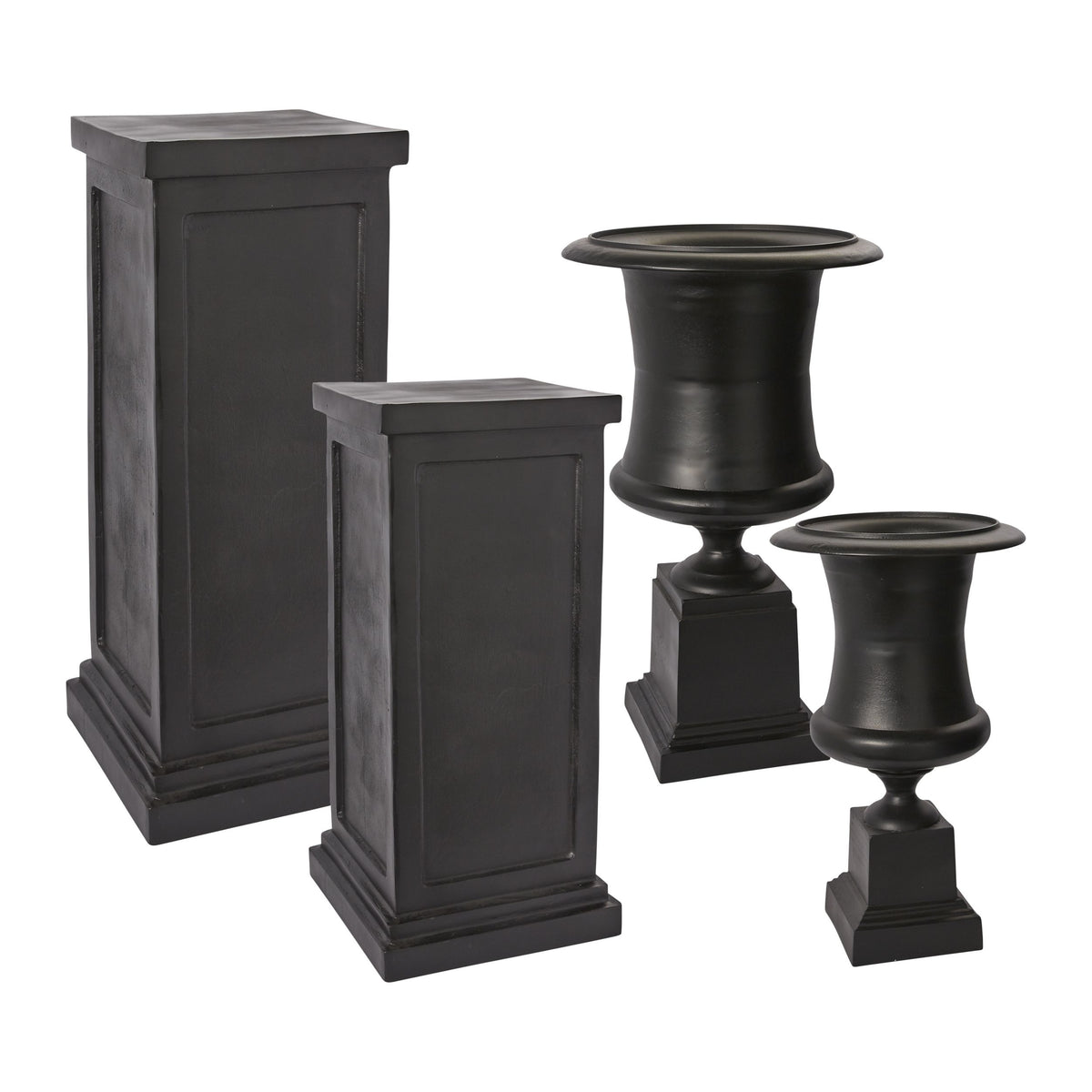 Aluminum Urn - Black