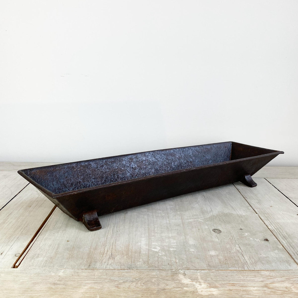 Antique Cast Iron Trough - Long