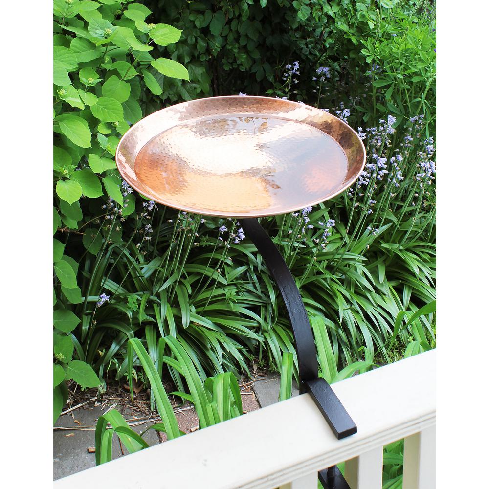Pole Copper Birdbath