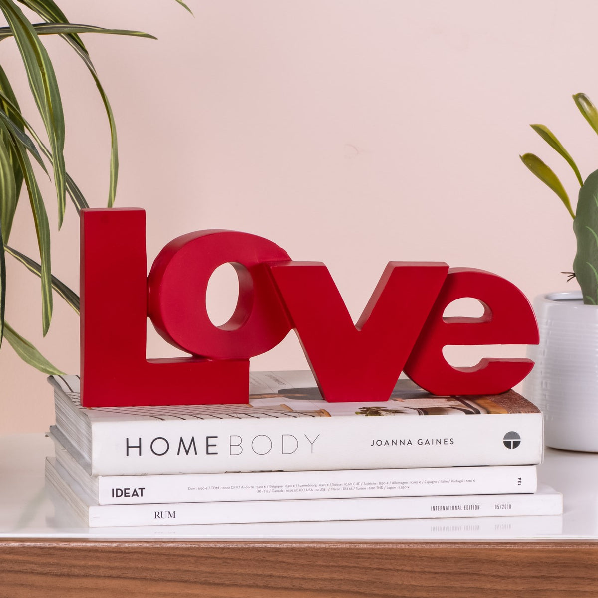 Random Letter Love- Decor Sculpture