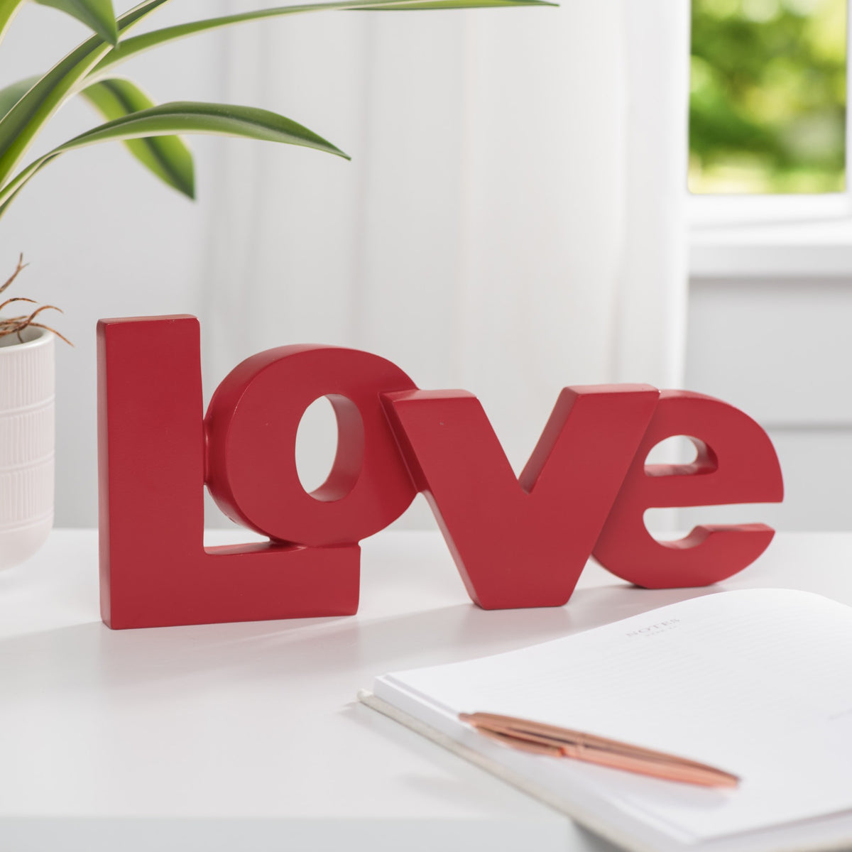 Random Letter Love- Decor Sculpture