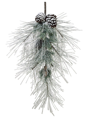 Snowy Mixed Pine Swag