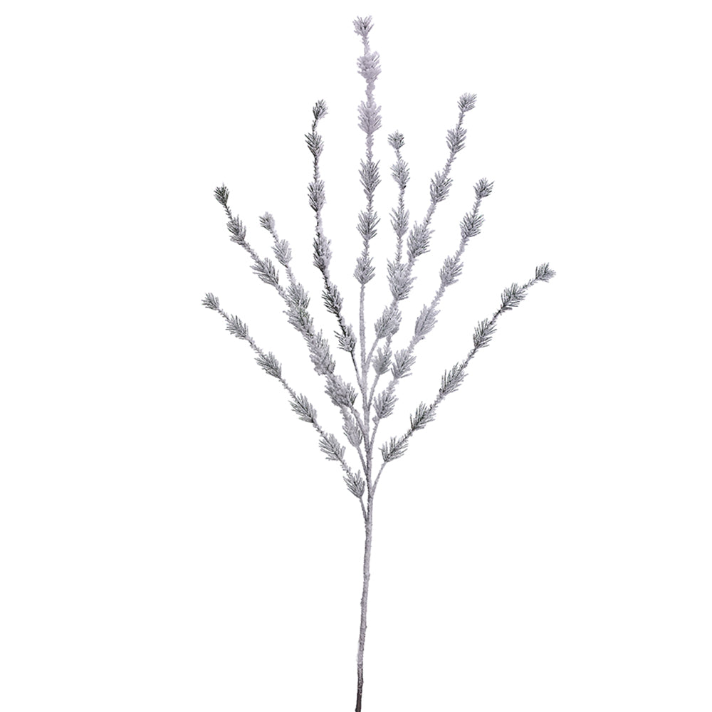 39" Snowy Pine Branch