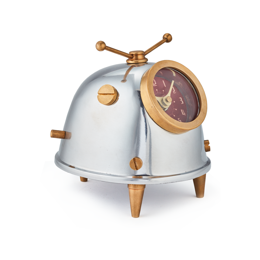 Space Bug Table Clock