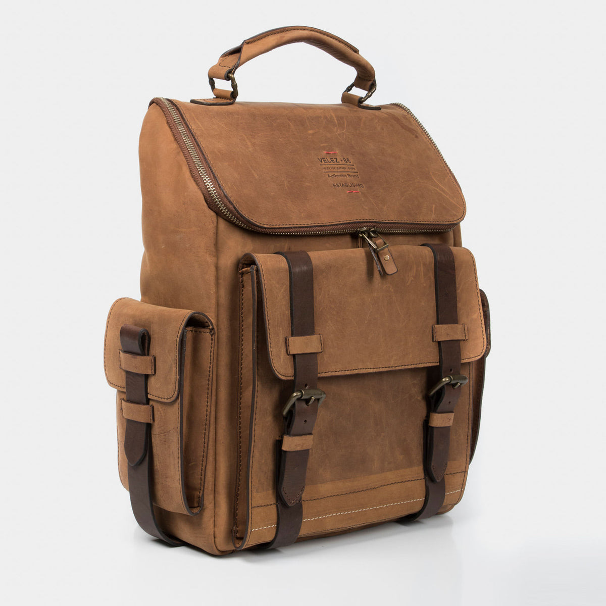 Vintage Leather Backpack