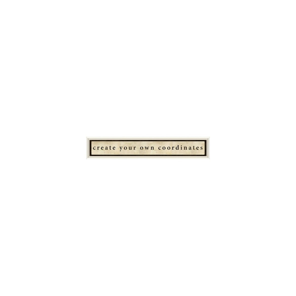 Create your own Coordinates