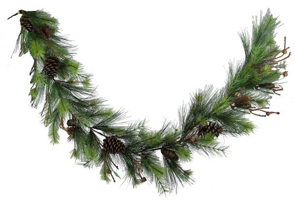 6' DLX Mixed Pine Garland