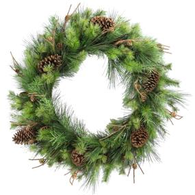 30" DLX Mixed Pine Wreath