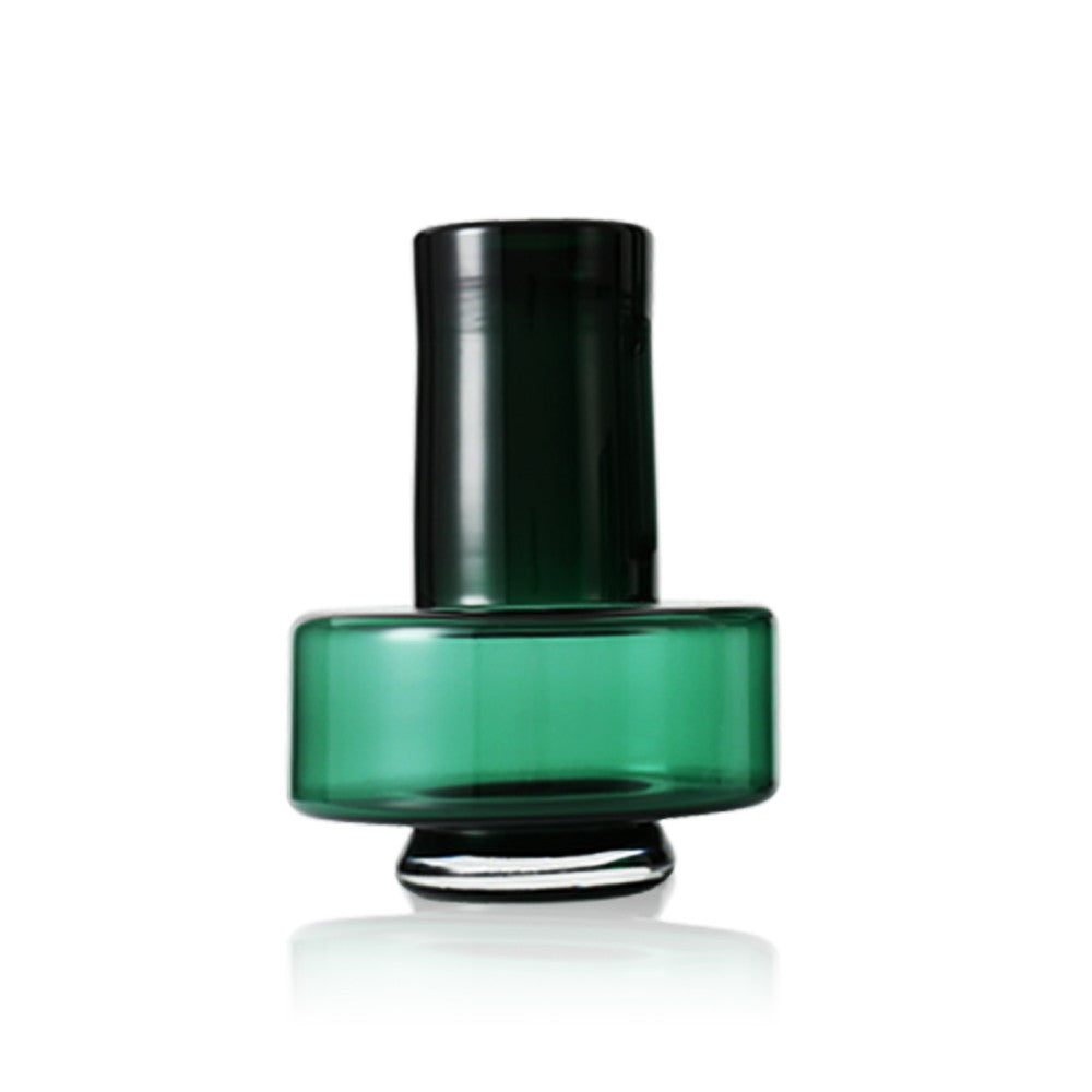 Modern Green Glass Vase