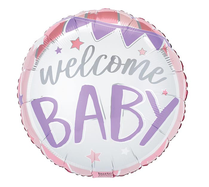 Welcome Baby Pink