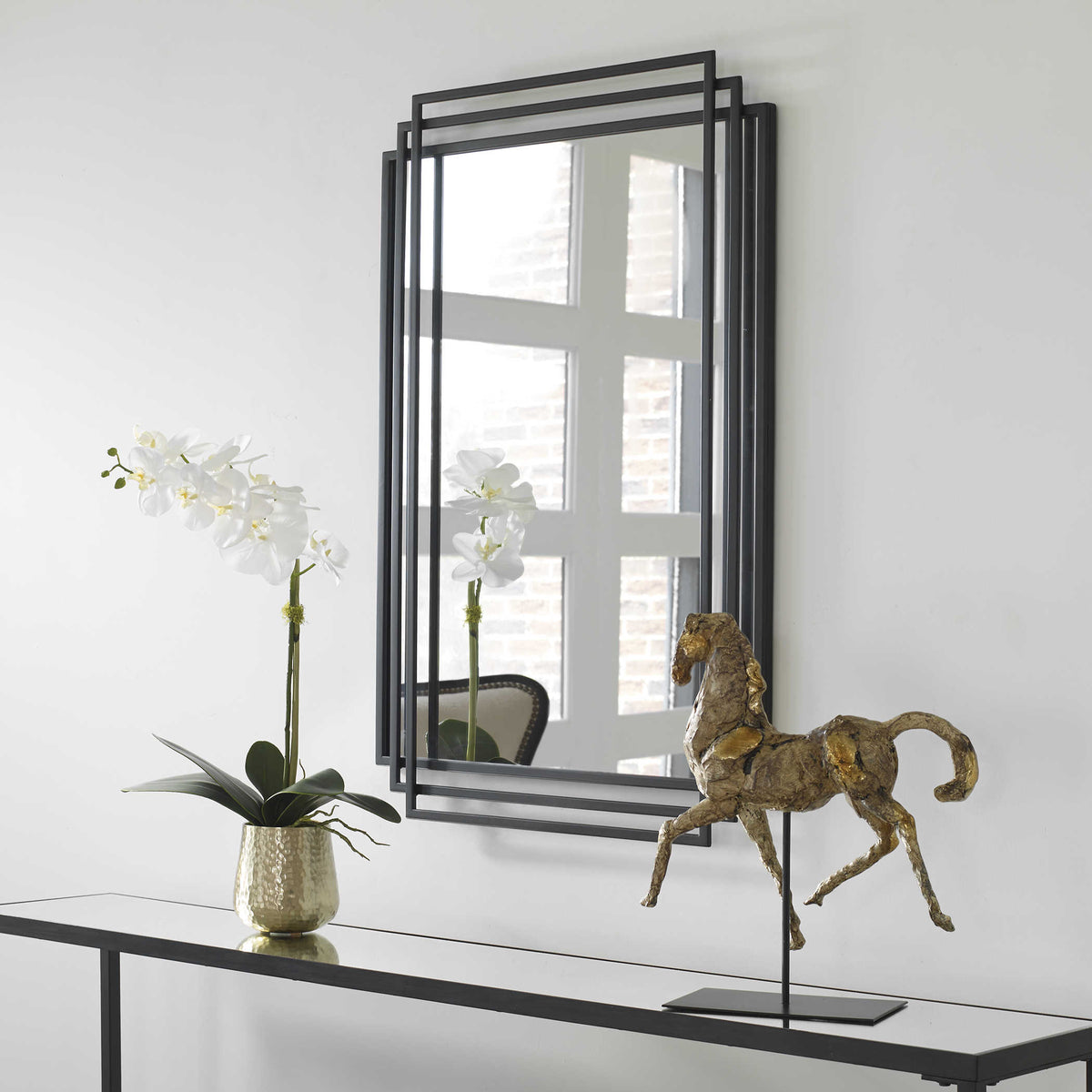 Amherst Brushed Mirror